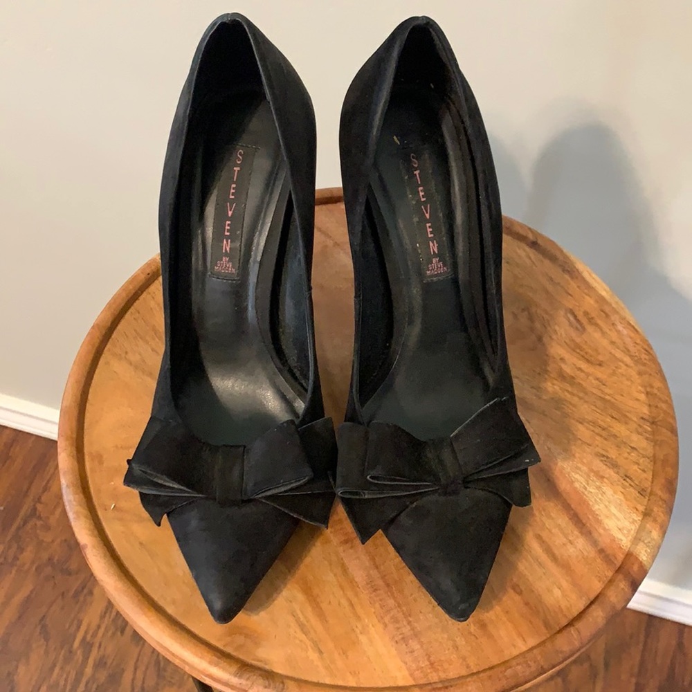 Steven By Steve Madden Bow Toe Pointed Pumps - image 1